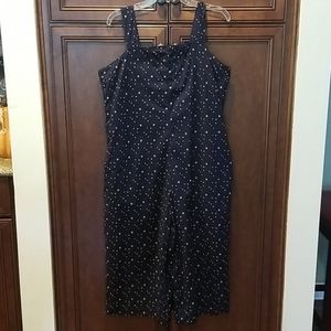 Zest Is Everything Cropped Jumpsuit XL L Stars